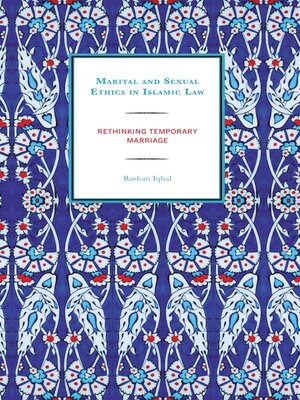 cover image of Marital and Sexual Ethics in Islamic Law